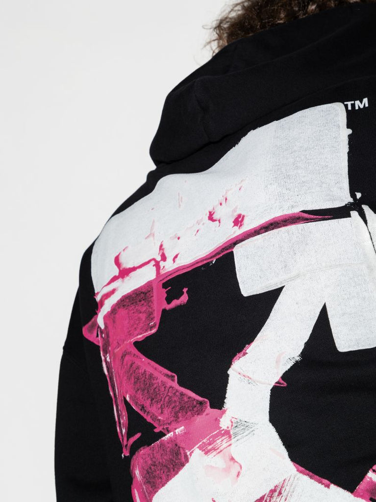 Acrylic Arrows Cotton Hoodie