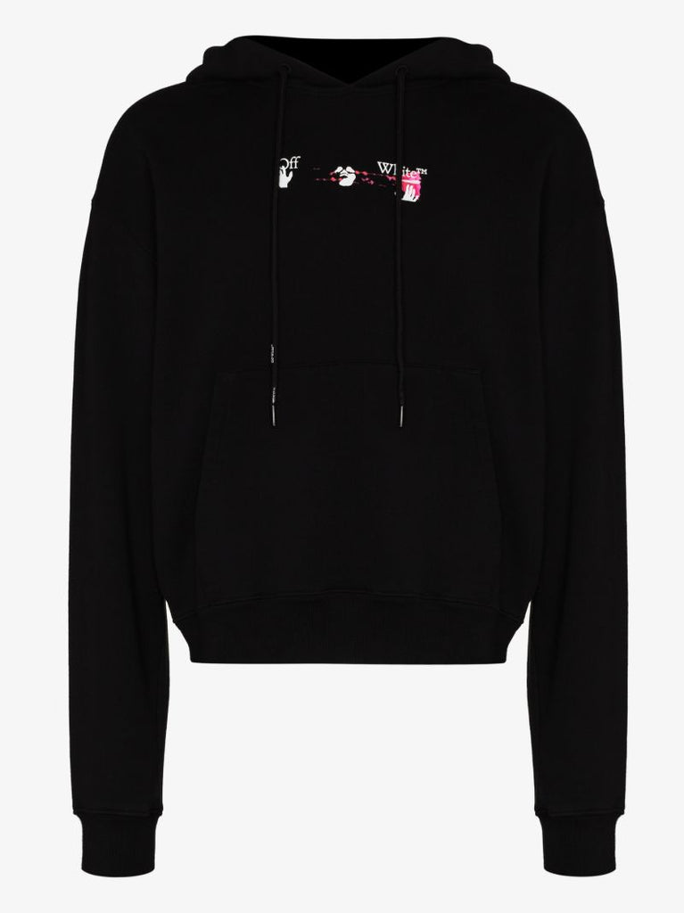 Acrylic Arrows Cotton Hoodie