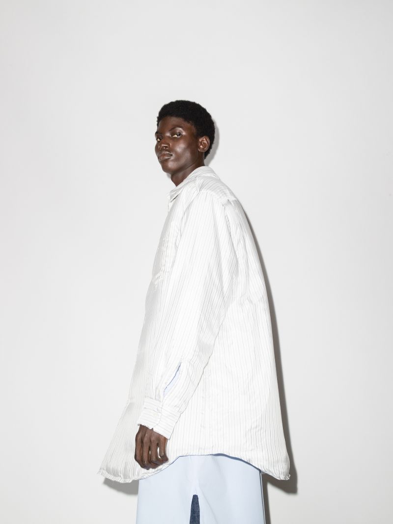 Oversized Striped Shirt