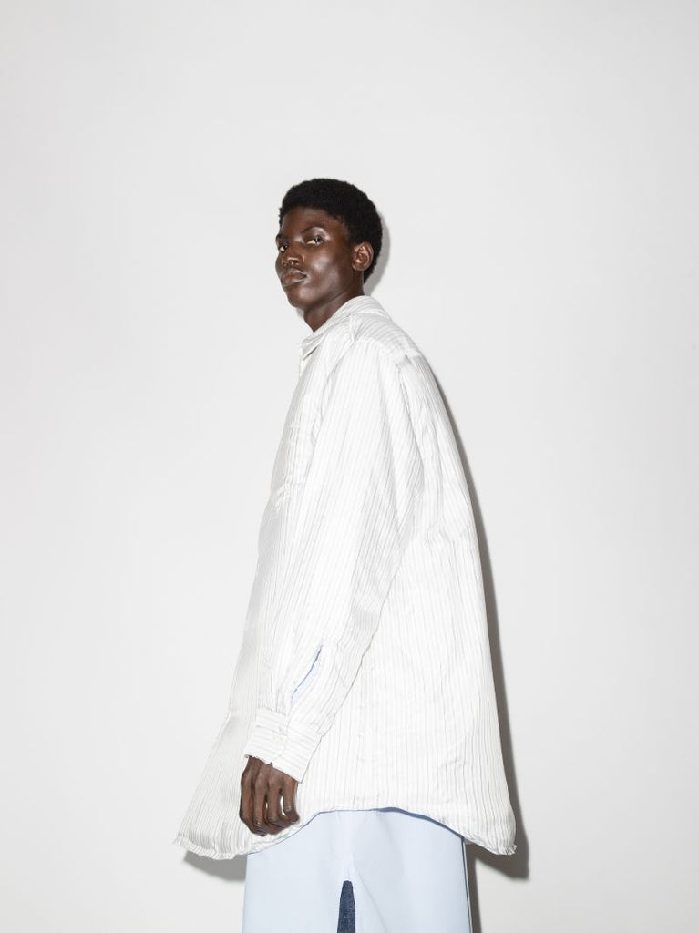 Oversized Striped Shirt