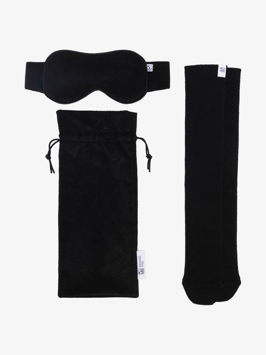 Black Cashmere Travel Set