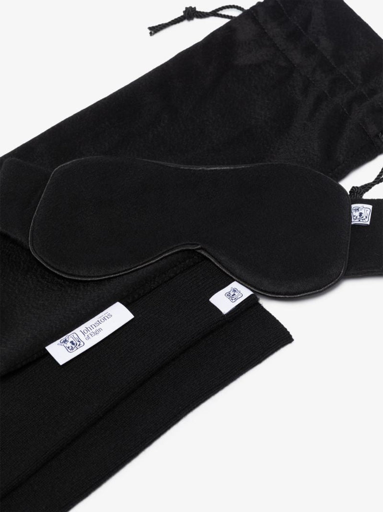 Black Cashmere Travel Set