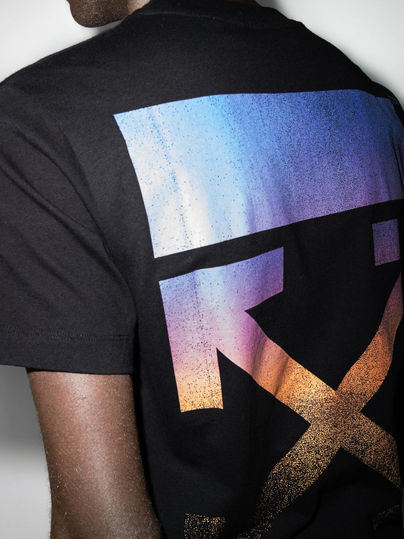 DegradÃ_x0083_Â© Arrows Print T-shirt
