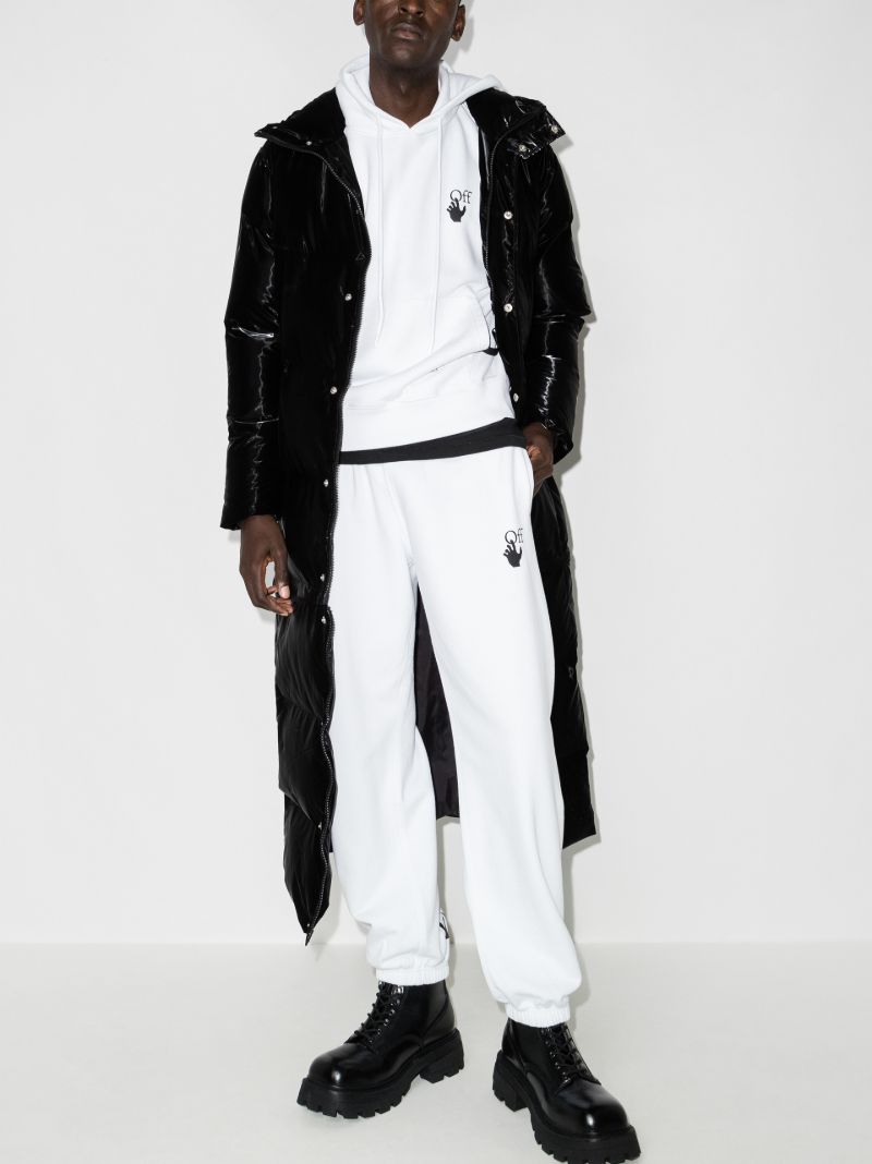 Arrows Print Cotton Sweatpants