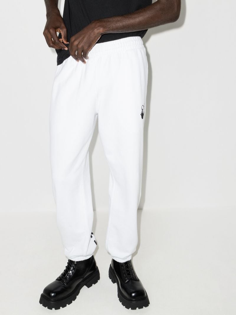 Arrows Print Cotton Sweatpants