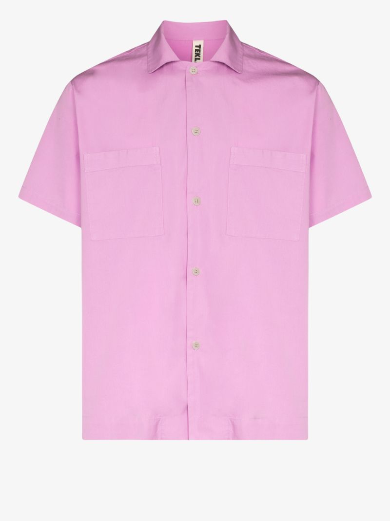 Pink Organic-cotton Shirt
