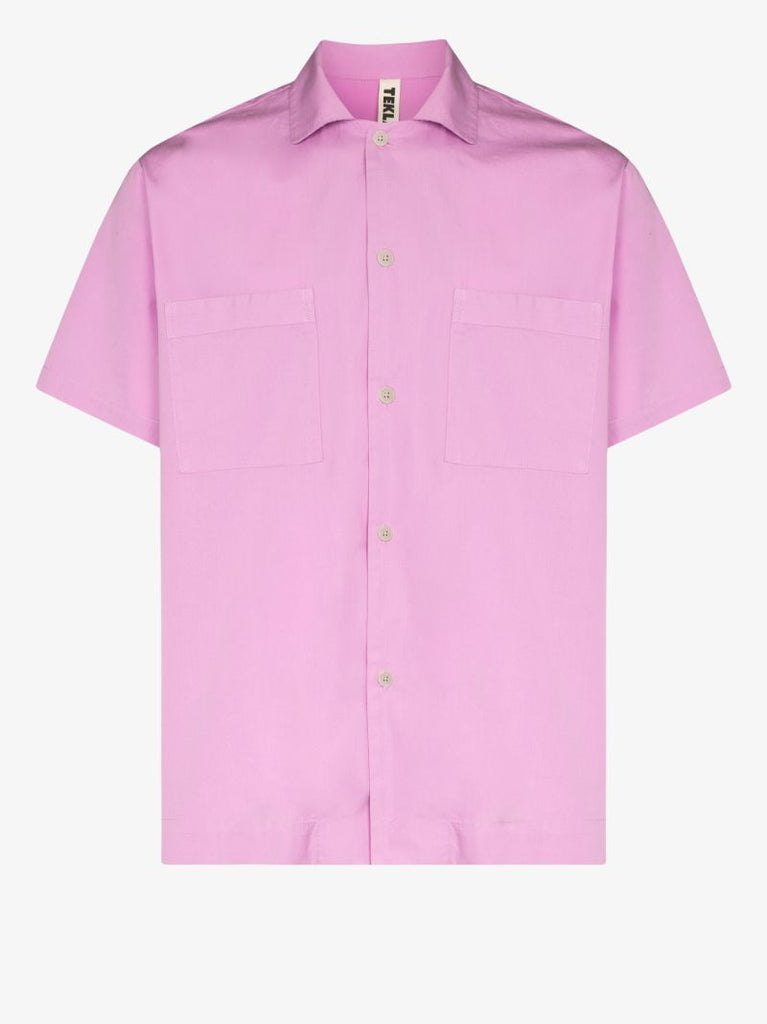 Pink Organic-cotton Shirt