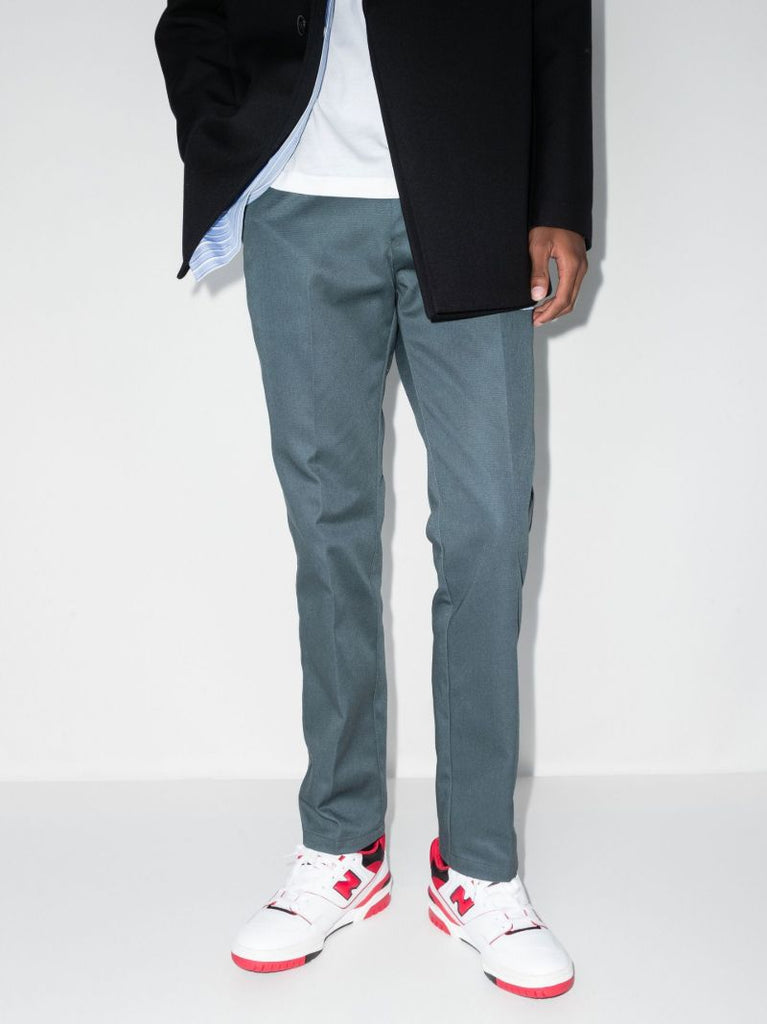 White 550 Low-top Leather Sneakers