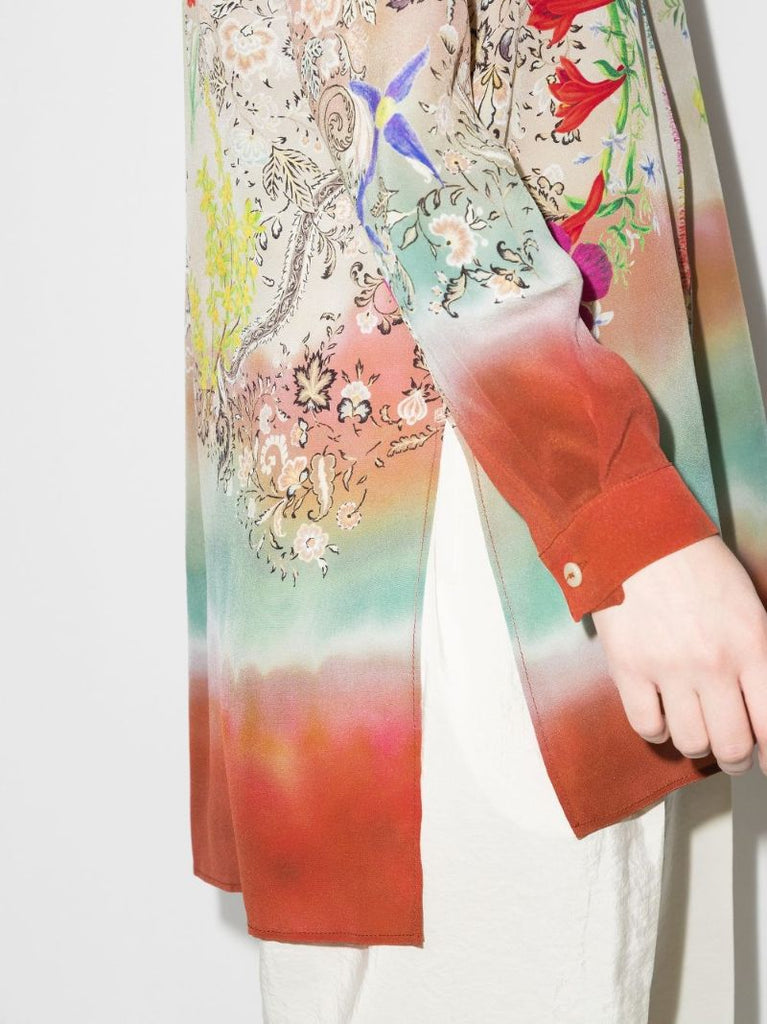 San Jose Print Silk Shirt