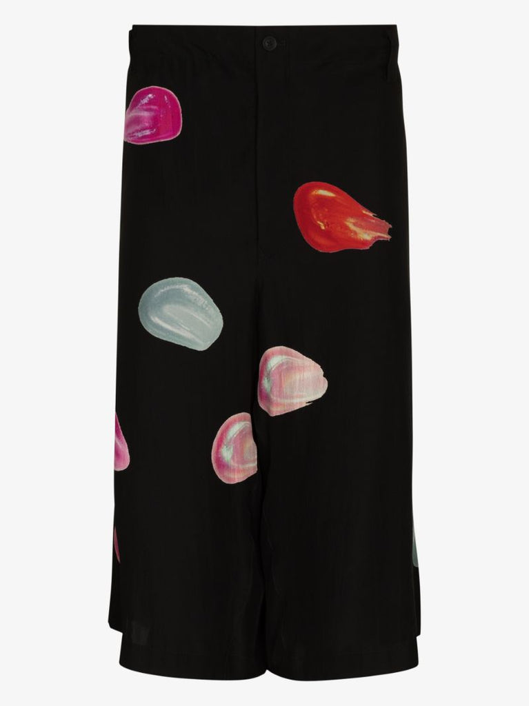 Tears Print Bermuda Shorts