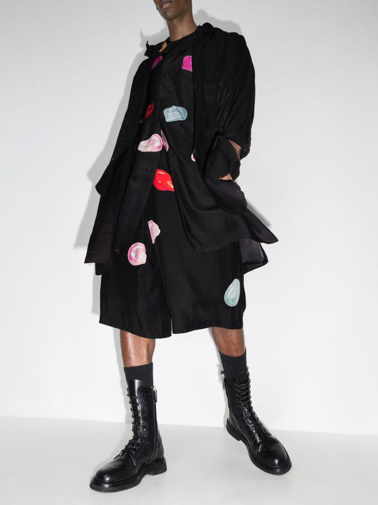 Tears Print Bermuda Shorts