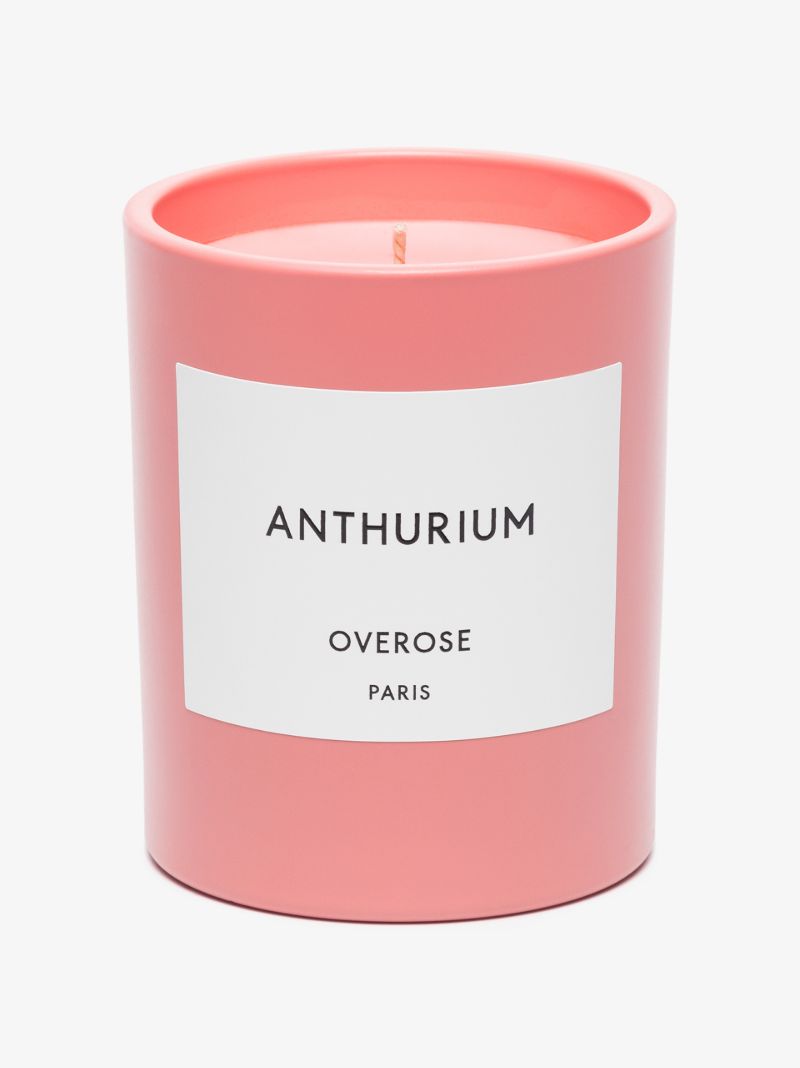 Pink Anthurium Candle