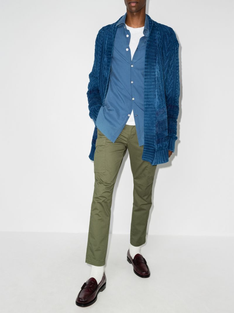 Slim Leg Cargo Trousers
