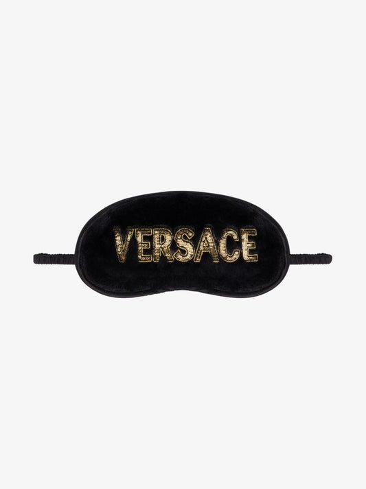 Black Logo Eye Mask