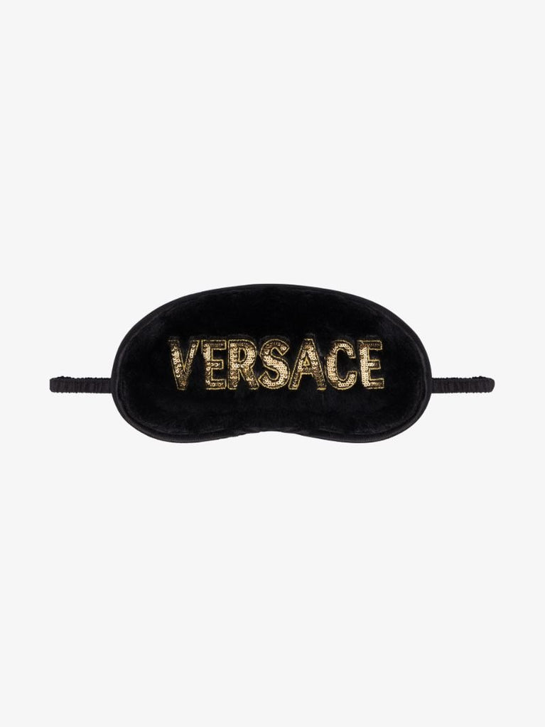 Black Logo Eye Mask