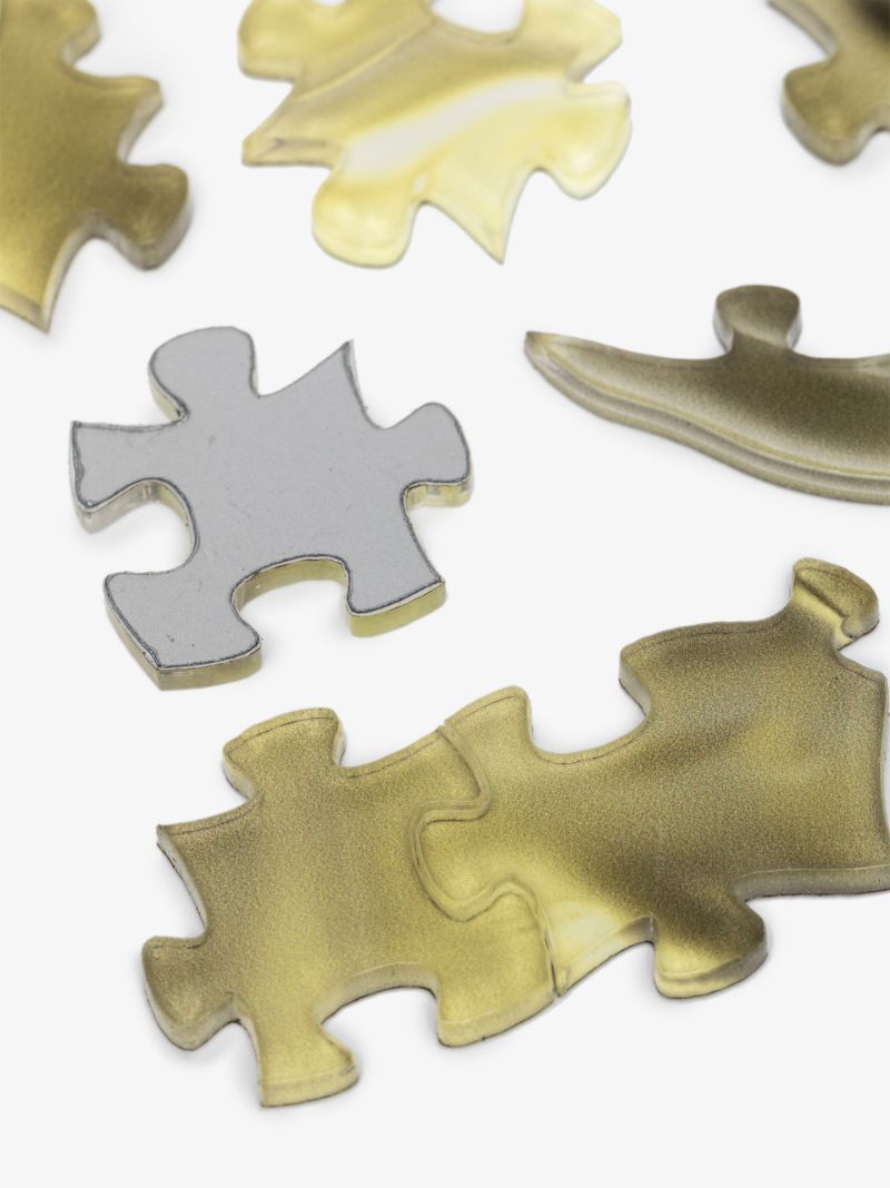 Gold-tone Medusa Puzzle