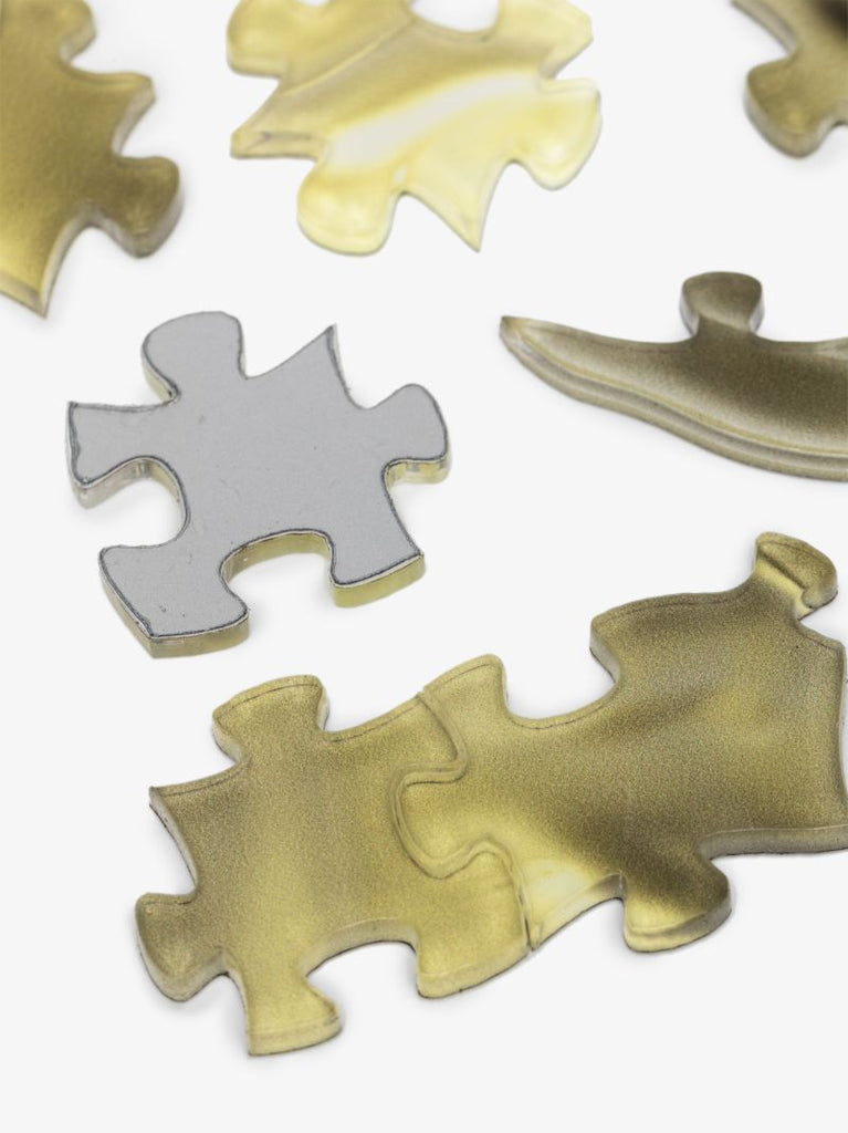 Gold-tone Medusa Puzzle