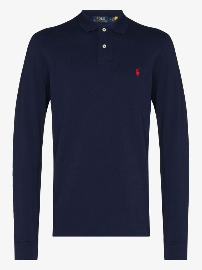 Embroidered Logo Polo Shirt