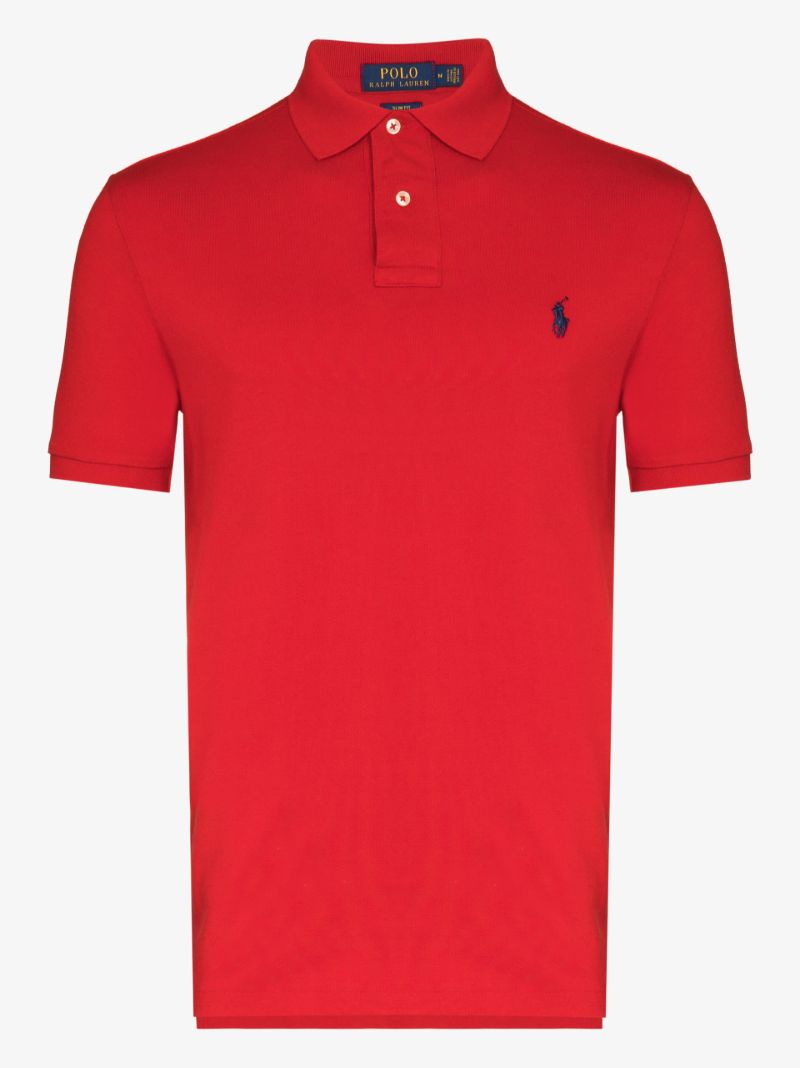Logo Embroidered Polo Shirt