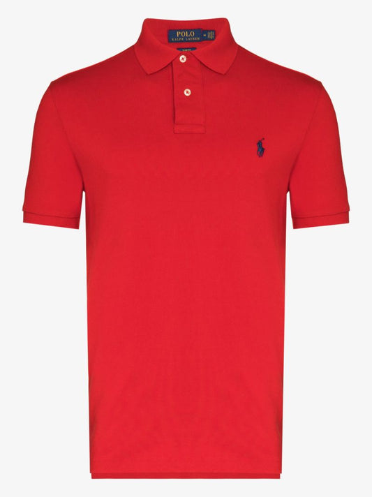 Logo Embroidered Polo Shirt