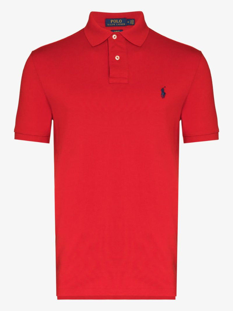 Logo Embroidered Polo Shirt