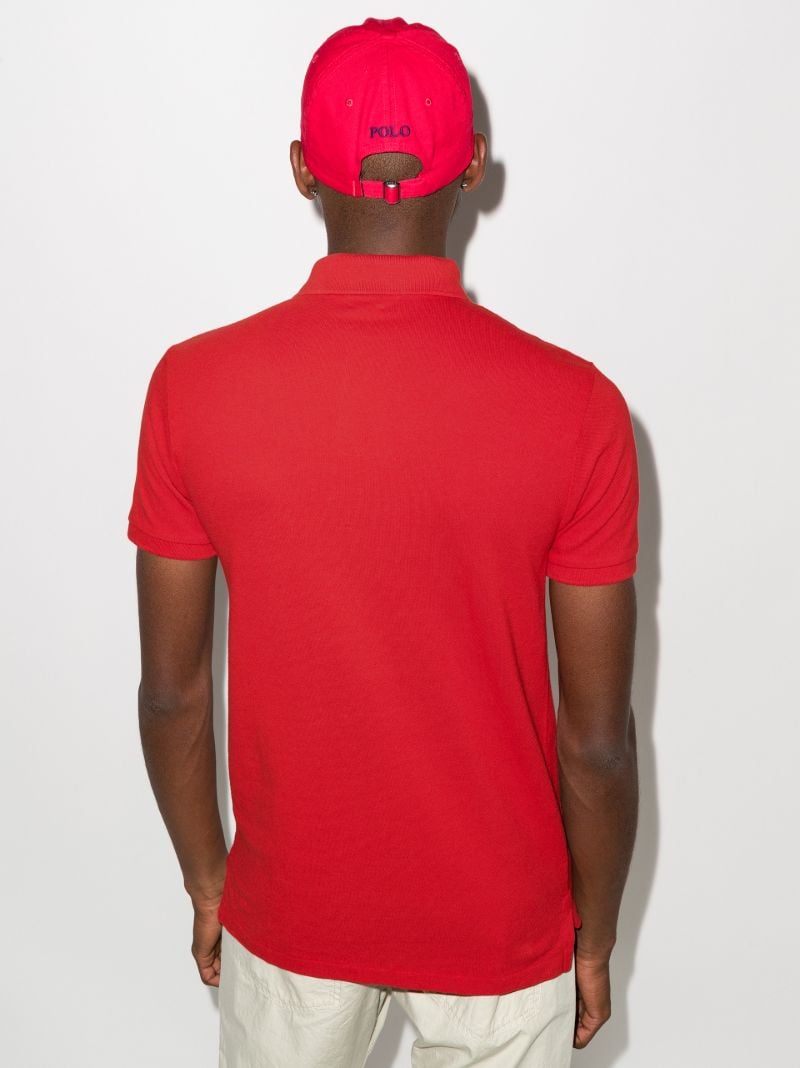 Logo Embroidered Polo Shirt