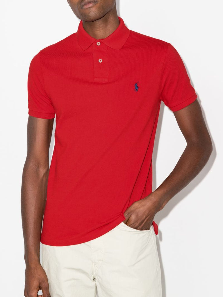 Logo Embroidered Polo Shirt
