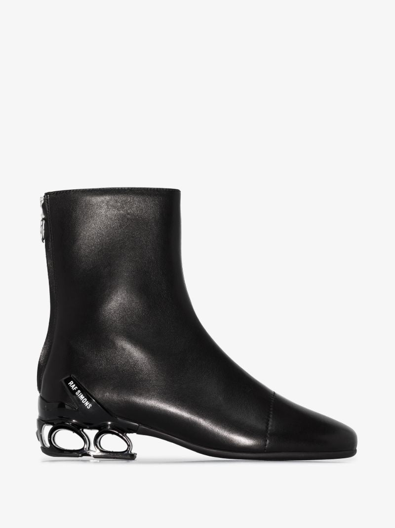 Black Cycloid-4-2001 Leather Boots