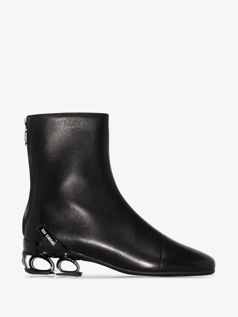 Black Cycloid-4-2001 Leather Boots
