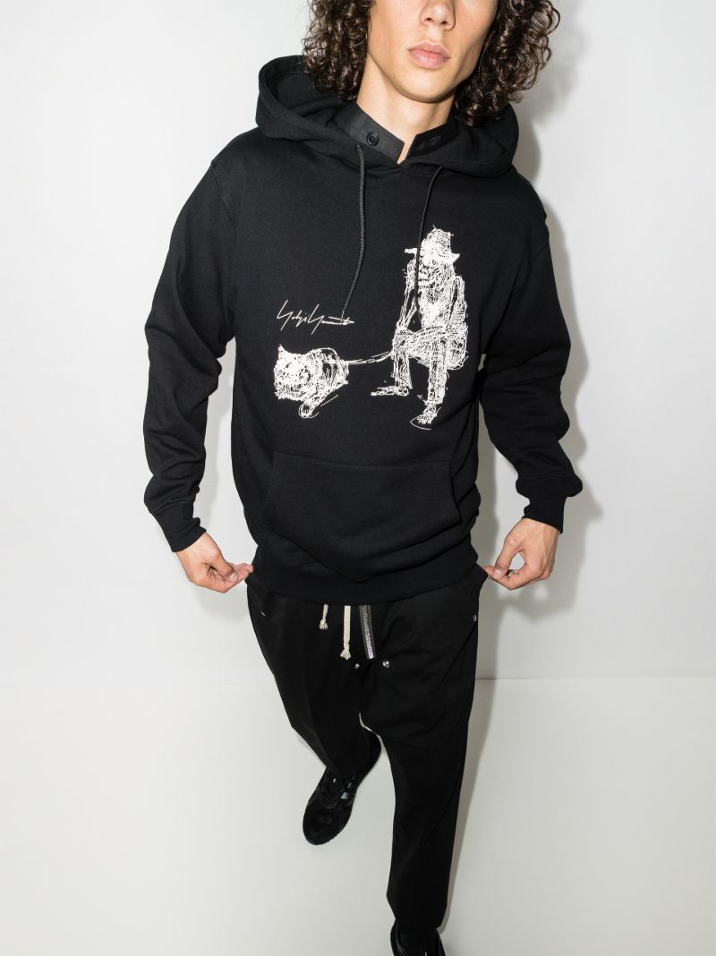 New Era Print Hoodie