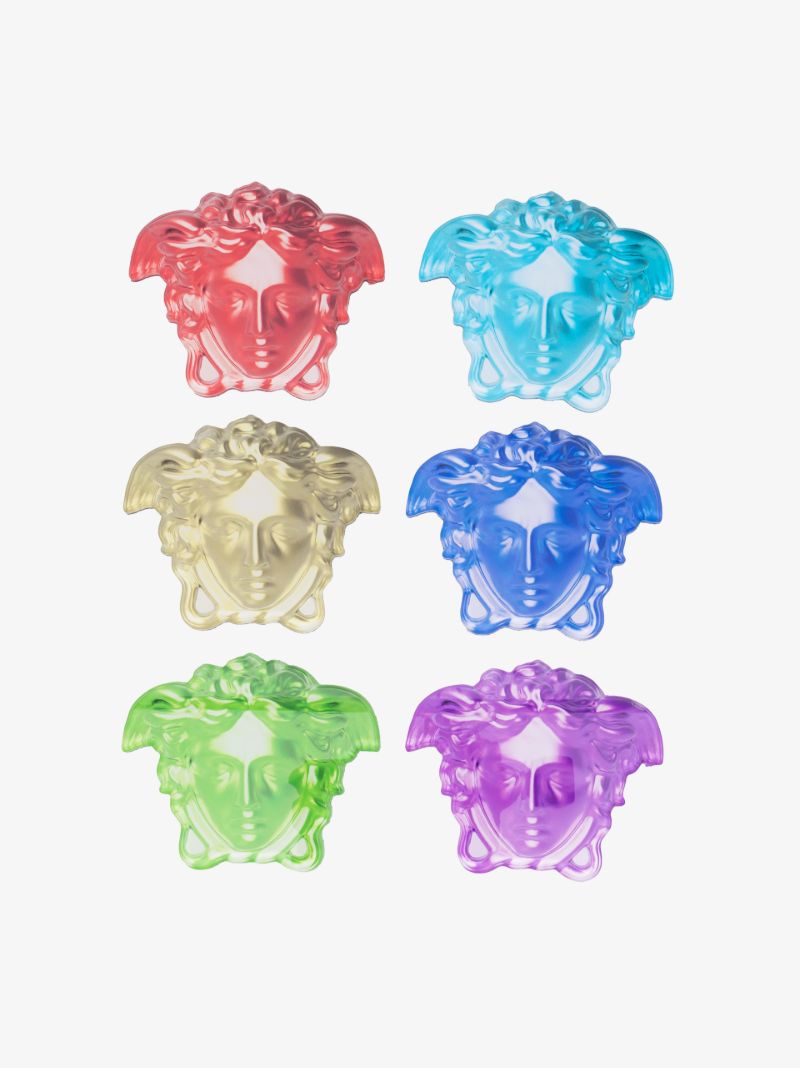 Multicoloured Medusa Coaster Set