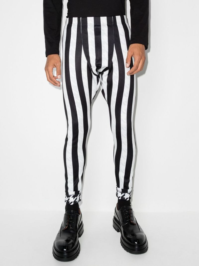 Stripe Skinny Trousers