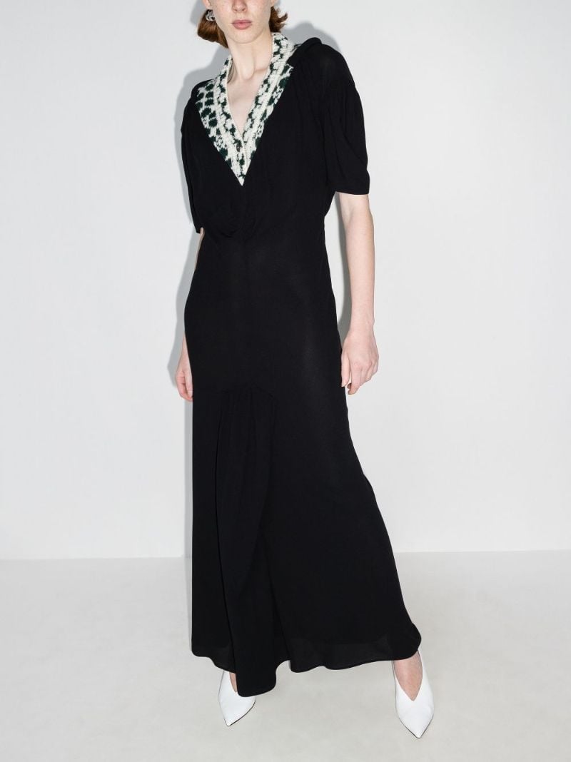 SablÃ_x0083_Â© Jacquard Panel Midi Dress