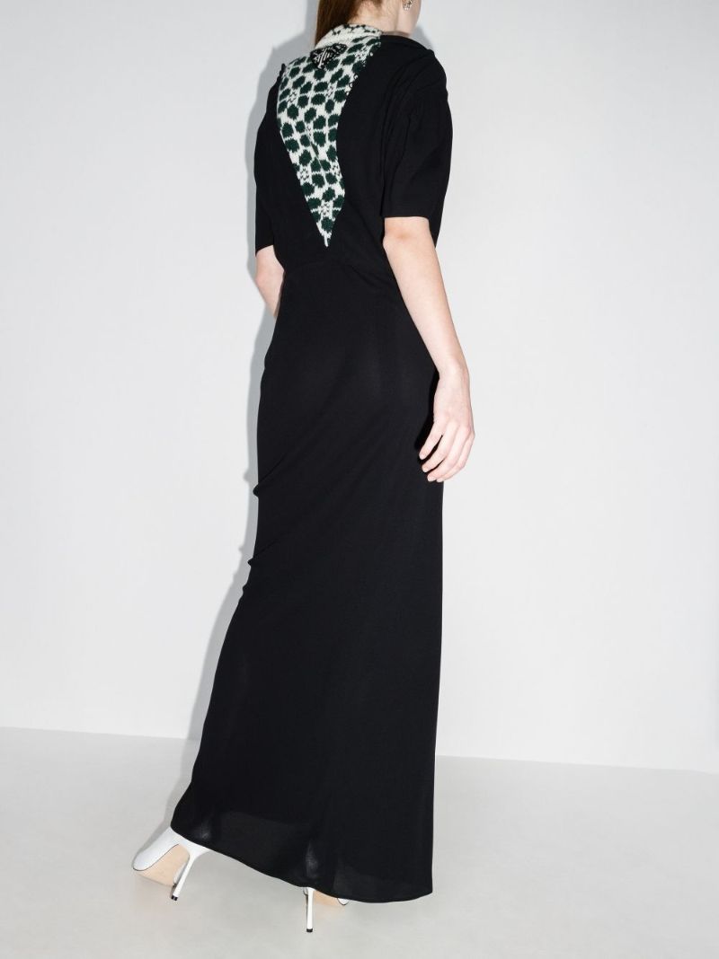 SablÃ_x0083_Â© Jacquard Panel Midi Dress