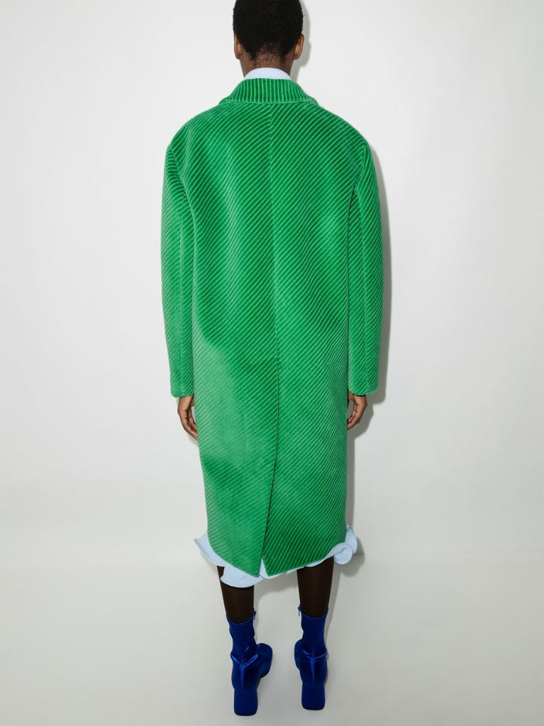Single-breasted Corduroy Coat