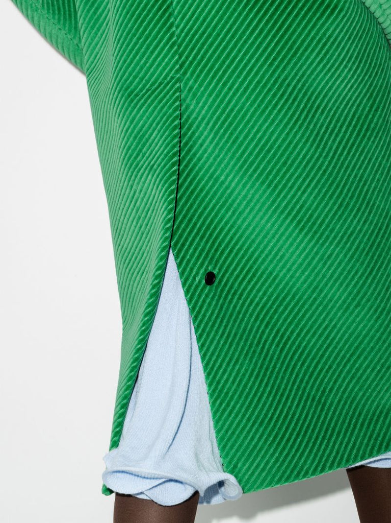 Single-breasted Corduroy Coat