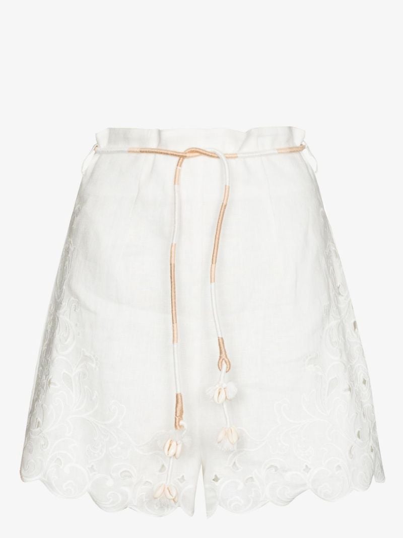 Nina Embroidered Shorts
