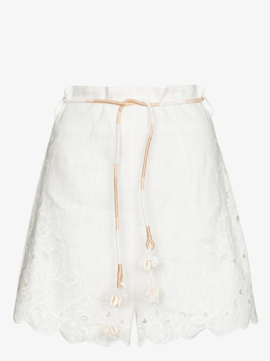 Nina Embroidered Shorts