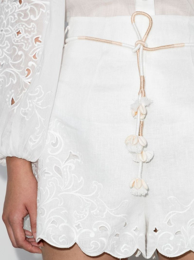 Nina Embroidered Shorts
