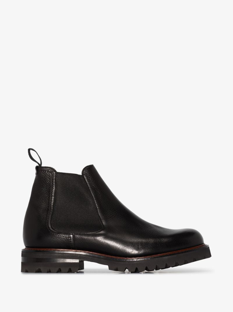 Black Cornwood 2 Leather Chelsea Boots