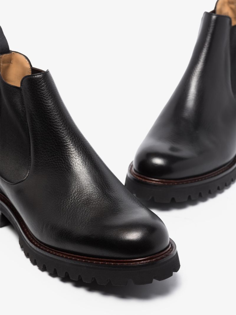 Black Cornwood 2 Leather Chelsea Boots