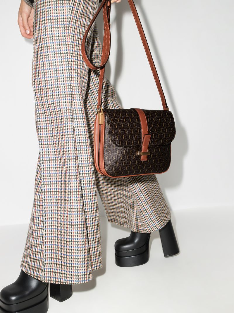 Brown Le Monogramme Shoulder Bag