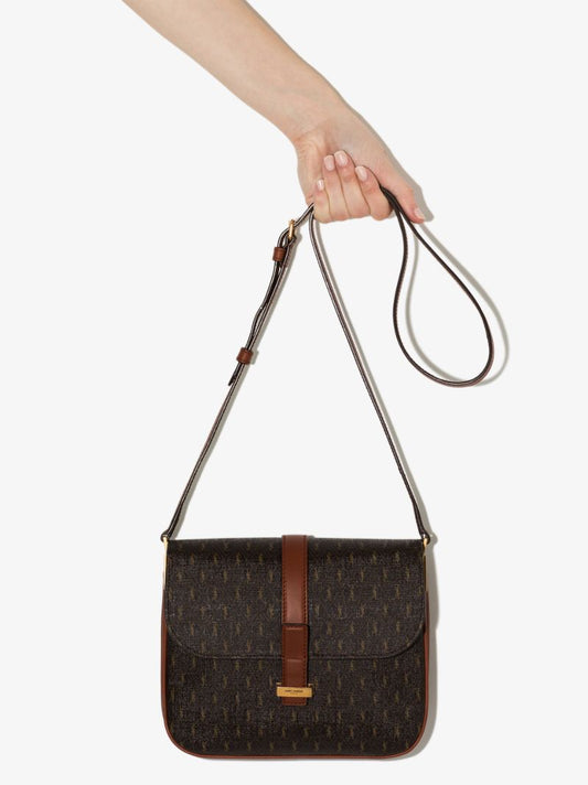 Brown Le Monogramme Shoulder Bag