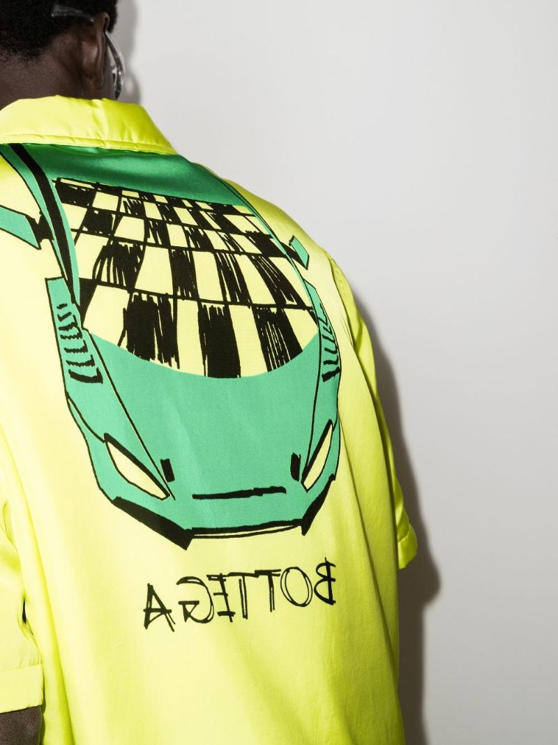 Car Print Short-sleeve Shirt