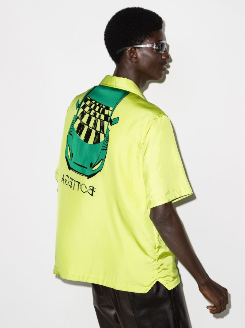Car Print Short-sleeve Shirt