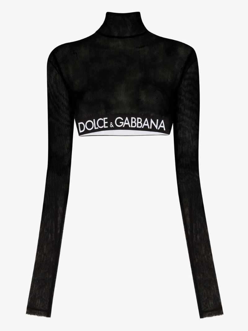 High Neck Crop Top