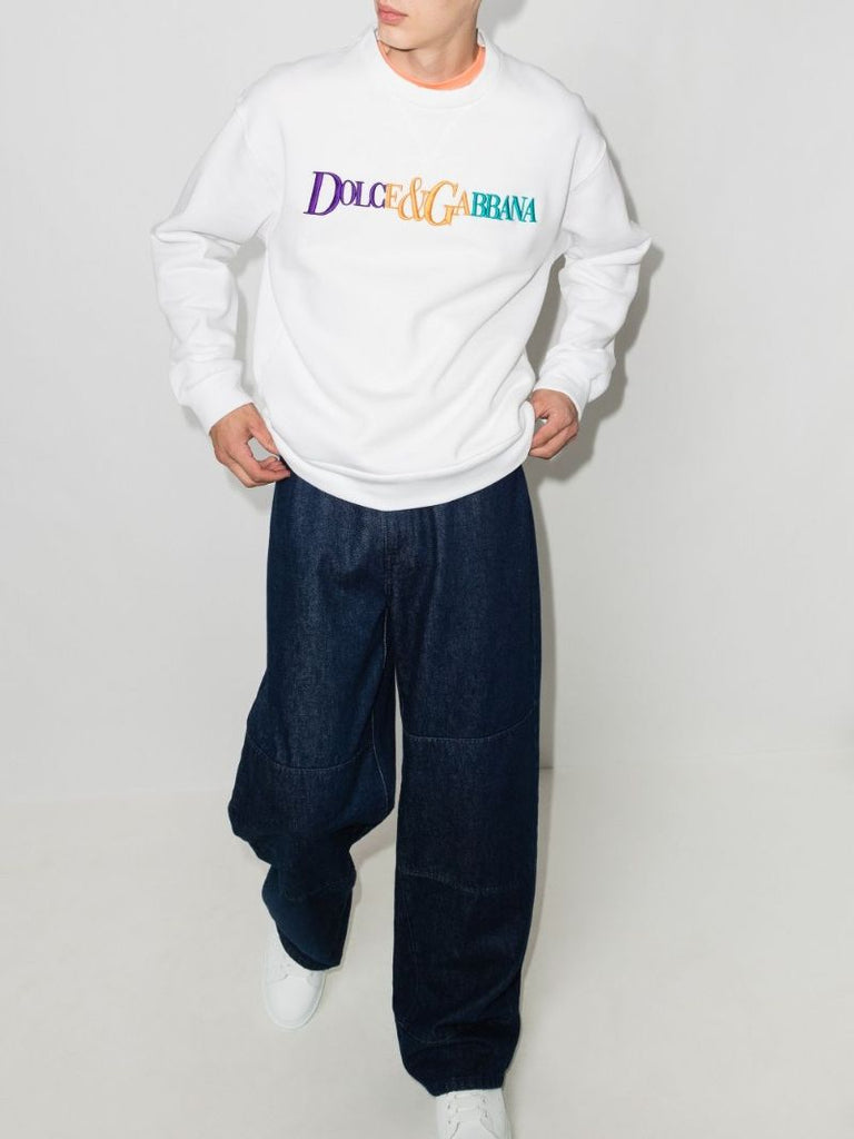 Embroidered Logo Sweatshirt