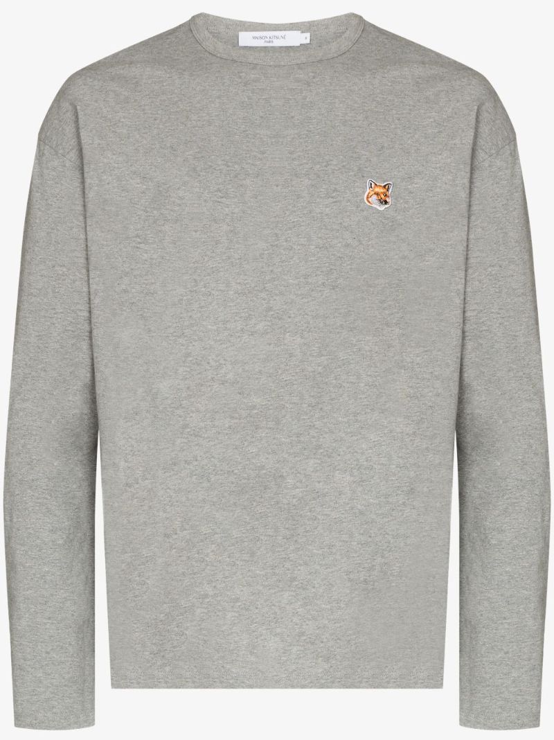 Fox Patch Cotton T-shirt