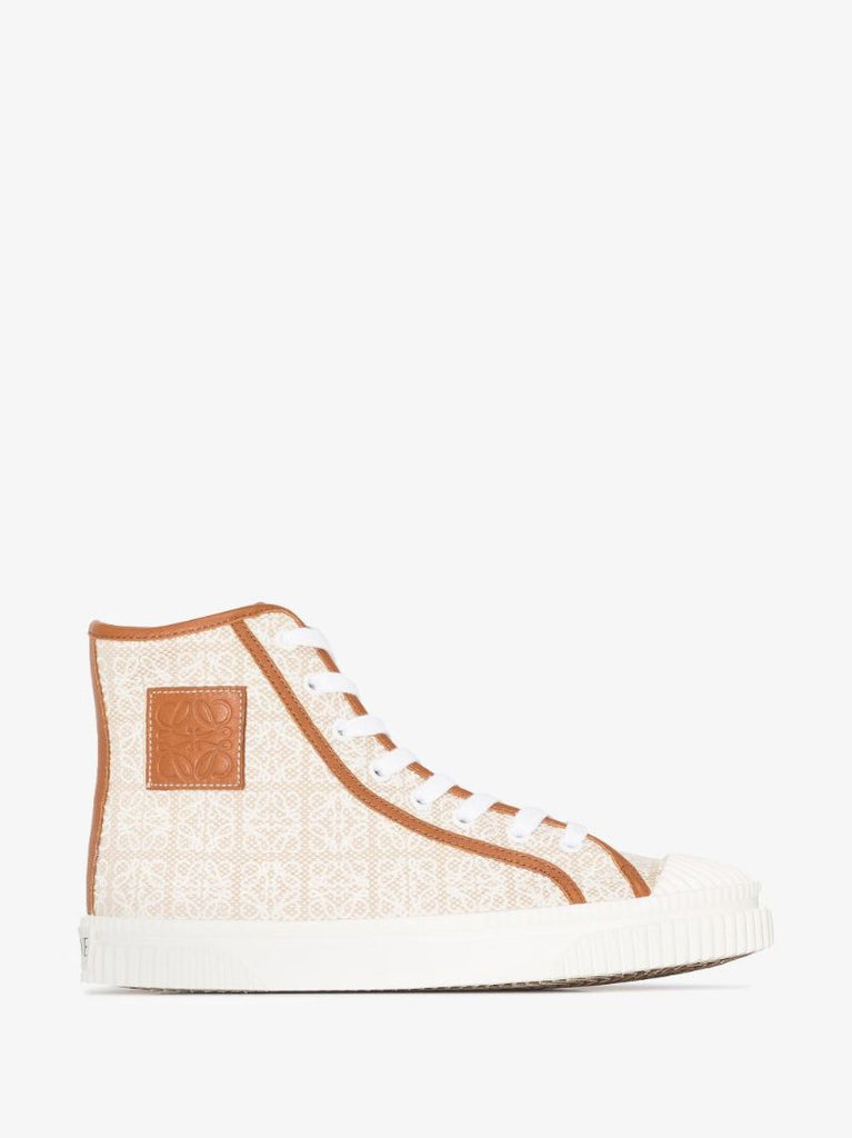 Neutral Anagram High Top Sneakers