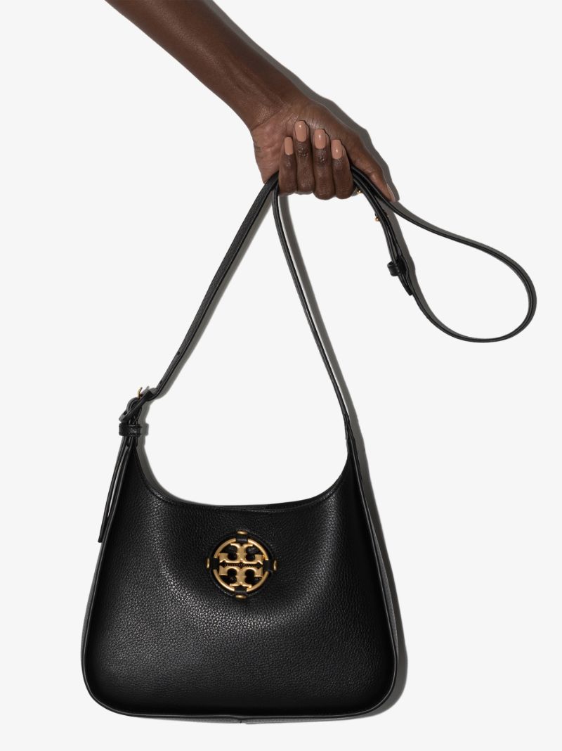 Black Miller Small Hobo Shoulder Bag